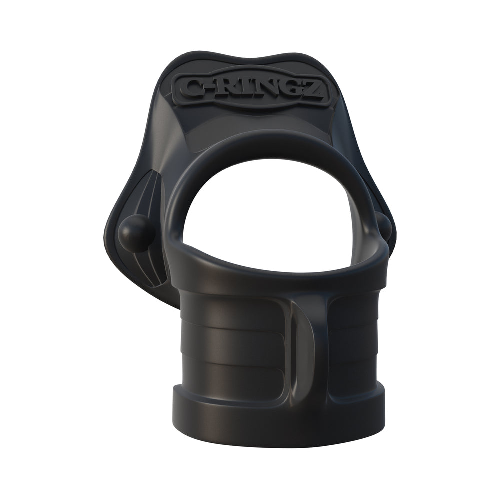CNVNAL-54628_2_0382938f-b3be-4689-aa26-8b1b0491a9a1 Fantasy C-Ringz Rock Hard Ring & Ball Stretcher Black - Image 1