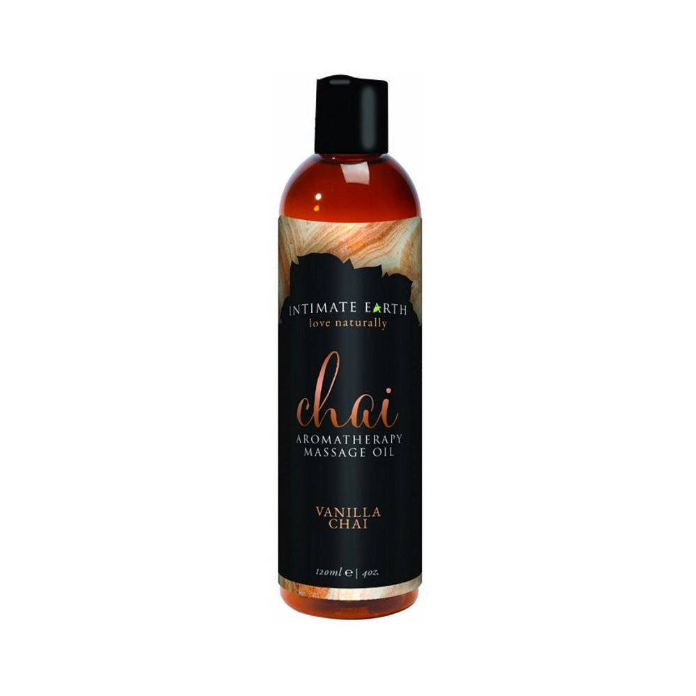 CNVNAL-57546_1_d5d2e525-241e-41a3-8cb5-6237fbc62f21 Intimate Earth Chai Massage Oil 4oz - Image 1