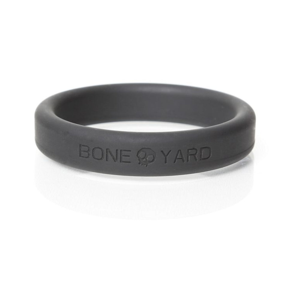 CNVNAL-57852_3_ad1b4310-6a19-45e9-9a8f-5529c9714cd3 Boneyard Silicone Cock Ring 2 inches Black - Image 1