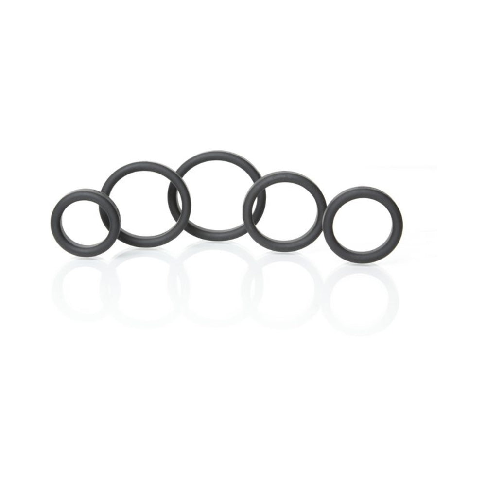 CNVNAL-57854_3_2356fadb-2e8b-4f68-9338-b8b370eb16cb Boneyard Silicone Ring 5 Pcs Kit Black - Image 1