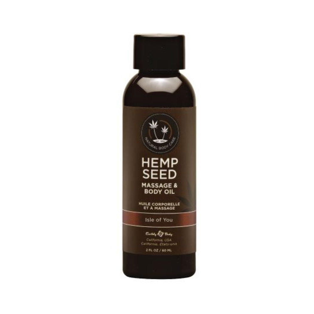 CNVNAL-59225_1_c0f12b06-3d2b-4ca6-8425-2326e284d631 Earthly Body Massage Oil Isle Of You 2oz - Image 1