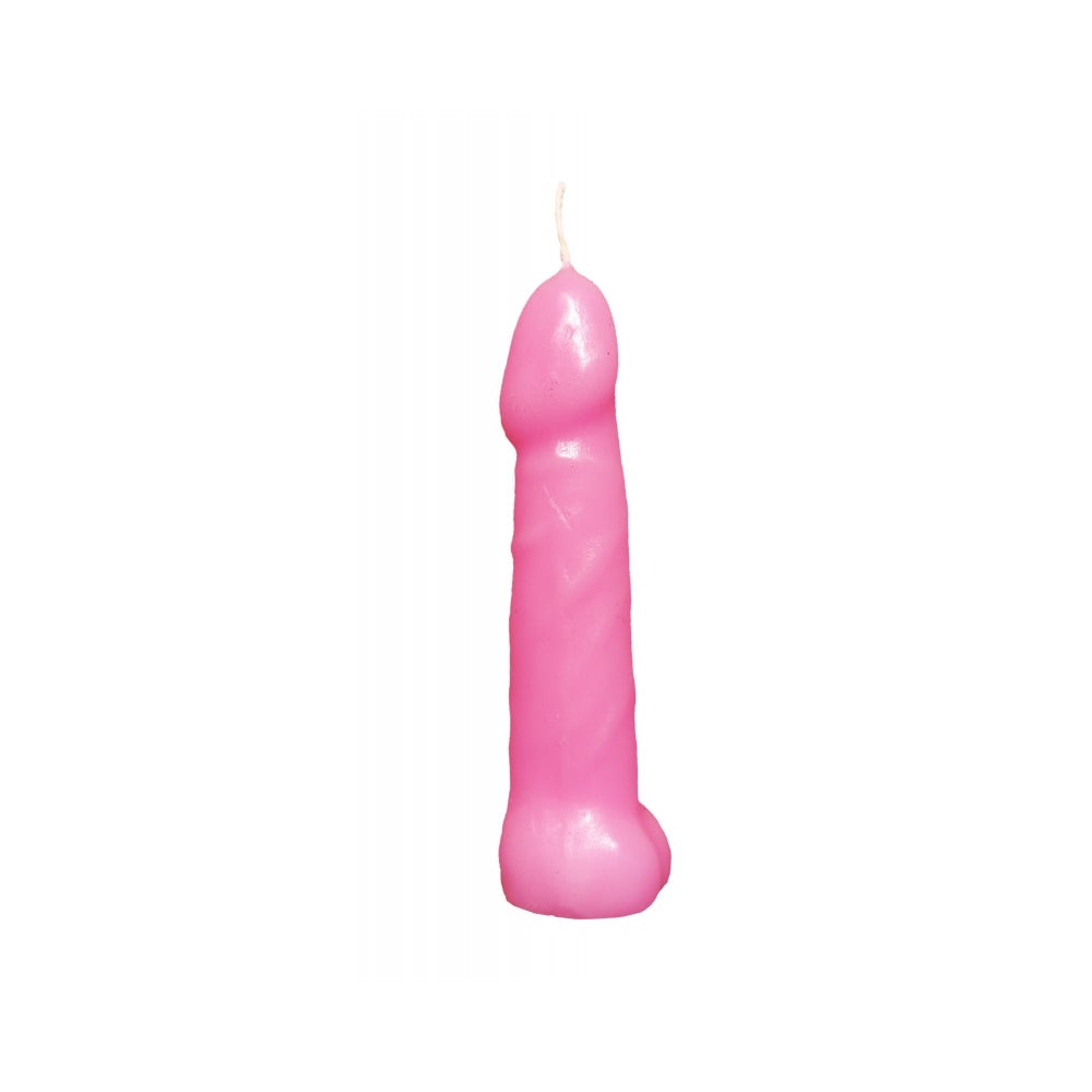 CNVNAL-61440_1_1cff218a-279a-4638-ba43-41793f9a8b0c Bachelorette Party Pecker Party Candles Pink 5 Pack - Image 1