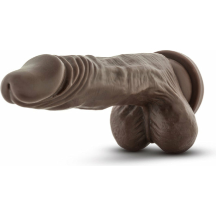 Mr Skin Stud Muffin 8.5 inches Chocolate Brown Dildo