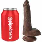 King Cock 6in Cock With Balls