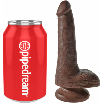King Cock 6in Cock With Balls