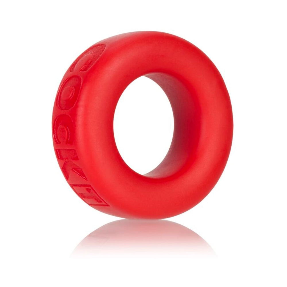 CNVNAL-63046_1_cd6999a8-60c9-445f-9f5e-91a6af4ac429 OxBalls Cock-T, Cockring, Red - Image 1