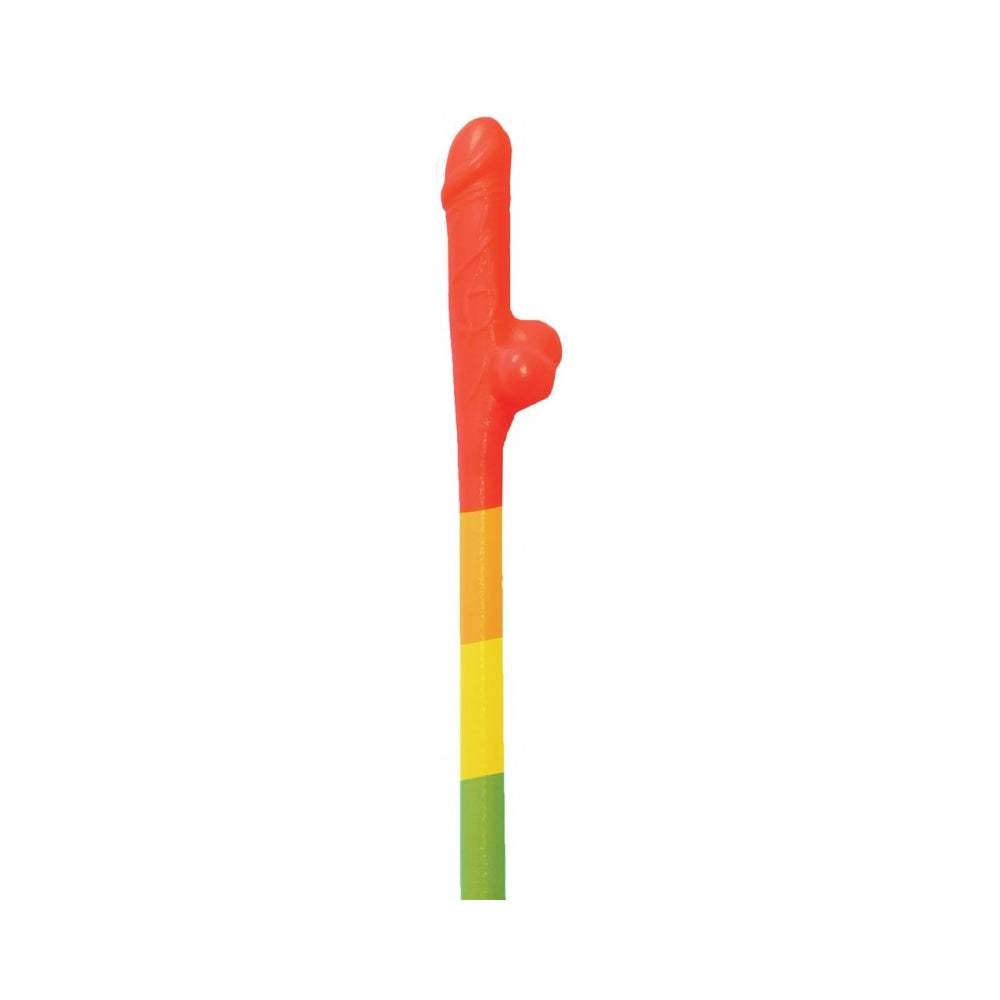 CNVNAL-64611_2_21350cce-0dc4-47af-a900-236d335d8e7c Rainbow Pecker Straws 10pk - Image 1