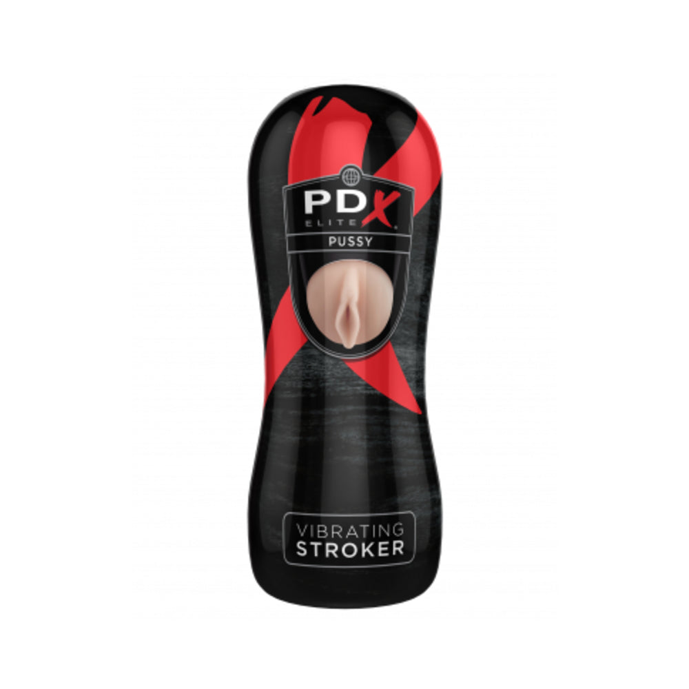 CNVNAL-65016_1_088d4451-05b0-4305-b2f2-e5ec95201f6a PDX ELITE Vibrating Stroker Pussy - Image 1