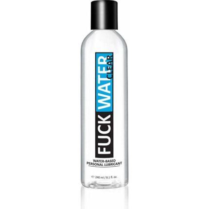 F*ck Water Clear H2O Water Based Lubricant 8oz