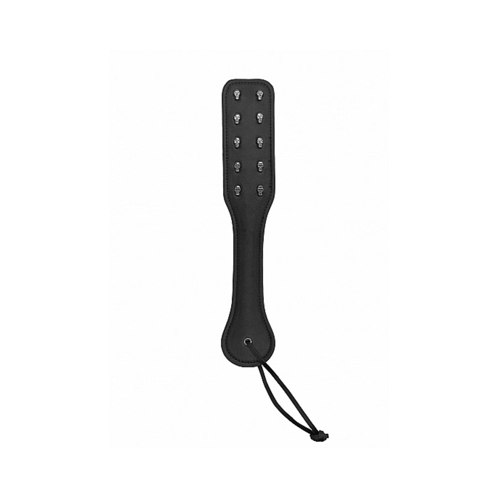 CNVNAL-67101_1_0ad20e71-f319-4055-8c16-51f12c779312 Ouch! Skulls & Bones Paddle With Skulls - Black - Image 1