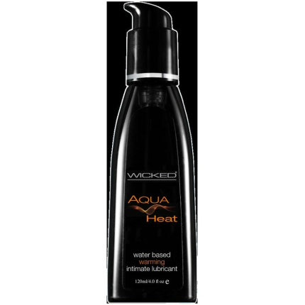 Wicked Aqua Heat Water Based Warming Lubricant 4oz