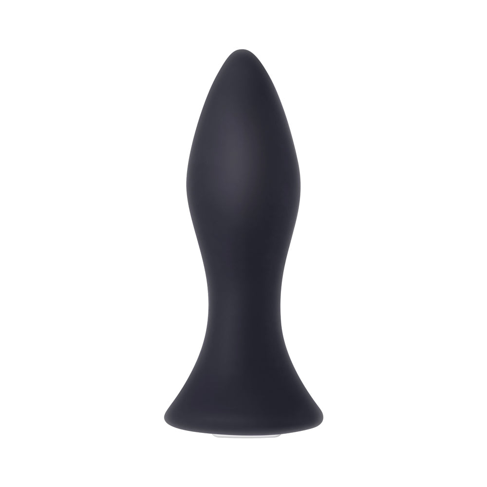CNVNAL-69412_2 Mighty Mini Butt Plug Rechargeable Black Vibrator - Image 1