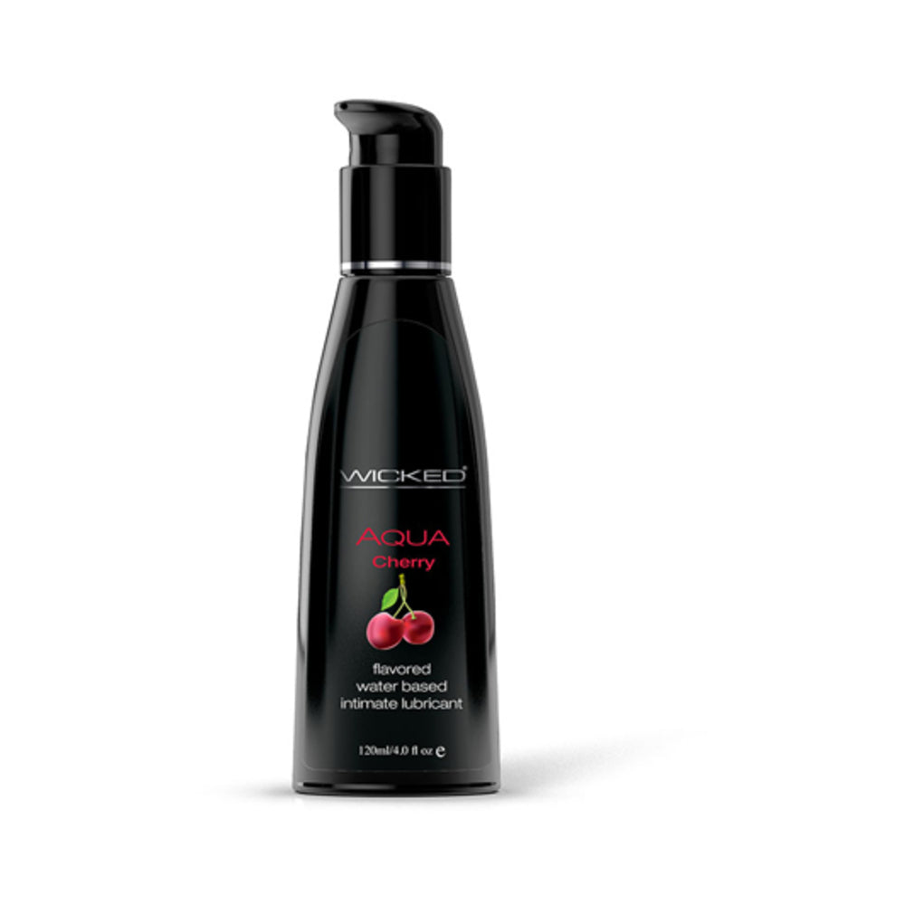 CNVNAL-69458_1_a970cff2-96fd-415a-b63f-344ea5acb40c Wicked Aqua Water Based Lubricant Cherry 4oz - Image 1