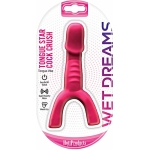 Wet Dreams Tongue Star Cock Crush Vibe With Penis  Pink - Image 2