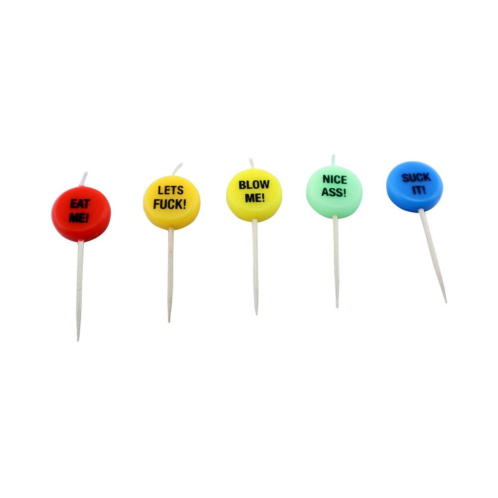 CNVNAL-70403_b998ab6c995507af443bf7ed5b4d09c3 X-Rated Party Candles 5 Colorful Candles - Image 1
