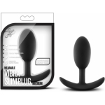 Luxe Wearable Vibra Slim Plug Medium Black - Image 3