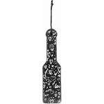 Ouch! Printed Paddle Love Street Art Fashion Black