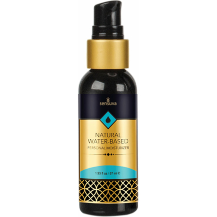 Sensuva Natural Water-based Personal Moisturizer - Unscented 2 Fl. Oz. Bottle