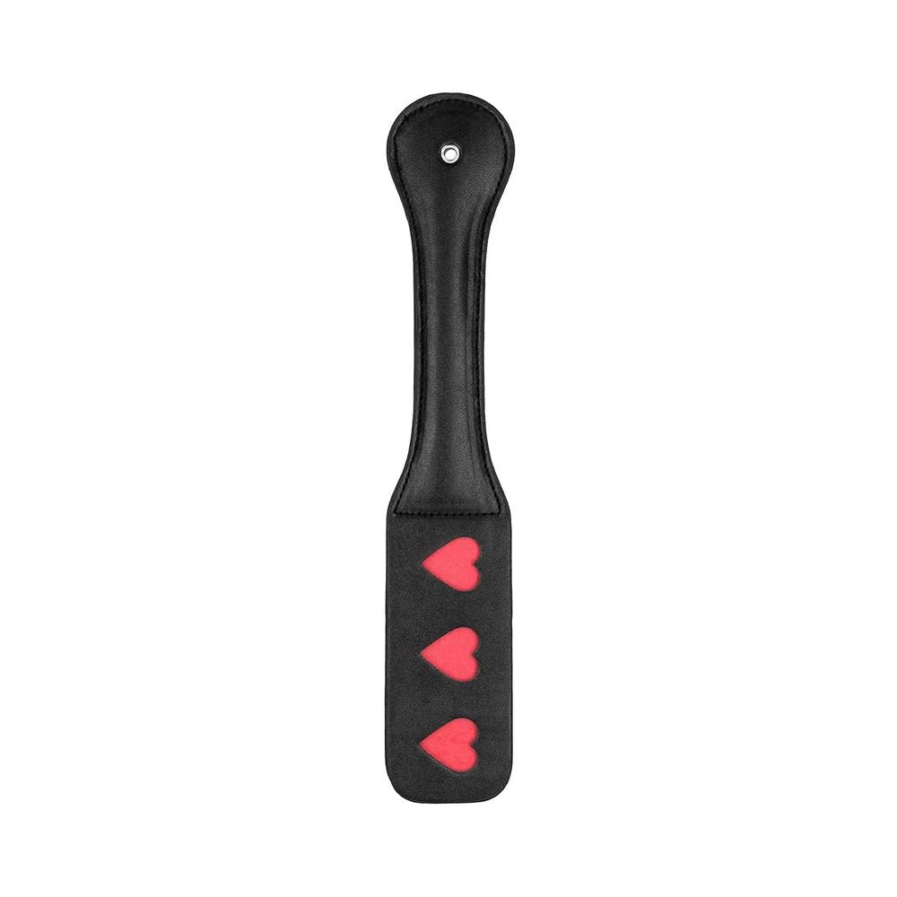 CNVNAL-72100_b85709b469a4d565b62553e694d0e375 Ouch! Paddle - HEARTS - Black - Image 1