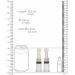 Pumped - Nipple Suction Set Small - Rose - Image 3
