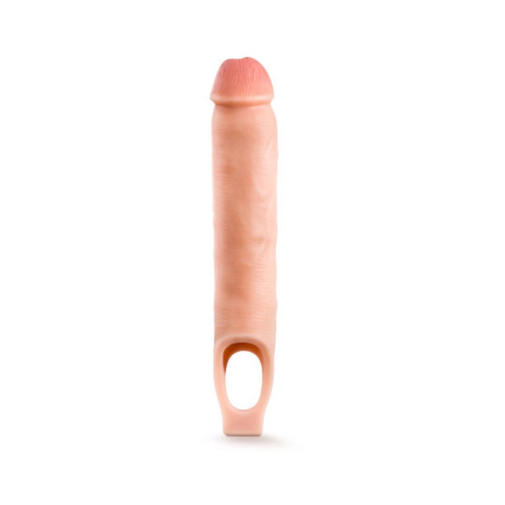 CNVNAL-72871_2_0eec4ea7-fda2-4021-9bf5-9df094ff50ab Performance Plus - 11.5 Inch Silicone Cock Sheath Penis Extender - Vanilla - Image 1