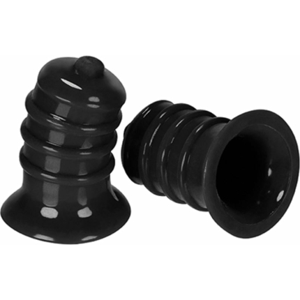 Hunkyjunk Elong Wide Base Nipsucker Black