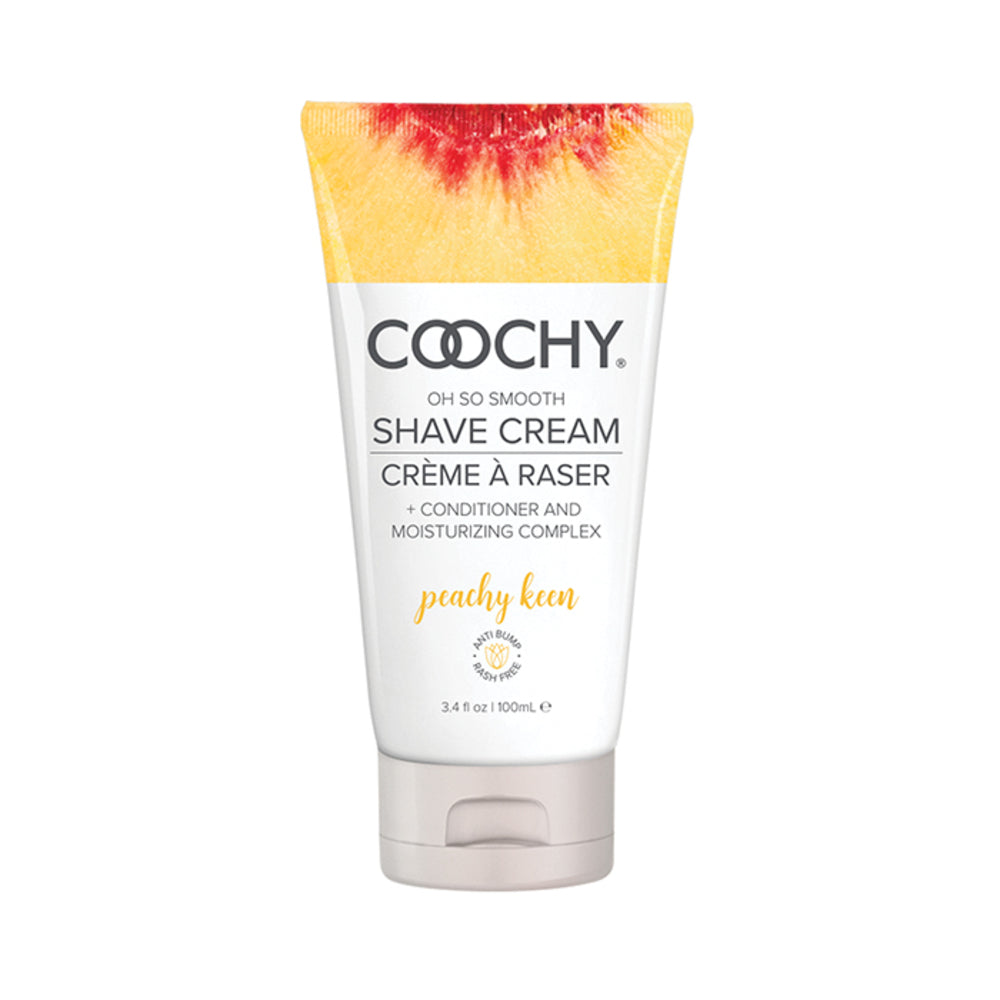 CNVNAL-74034_1_e6fe3d4b-18d7-4149-9bc6-7a056f91c69b Coochy Shave Cream Peachy Keen 3.4 fl.oz - Image 1