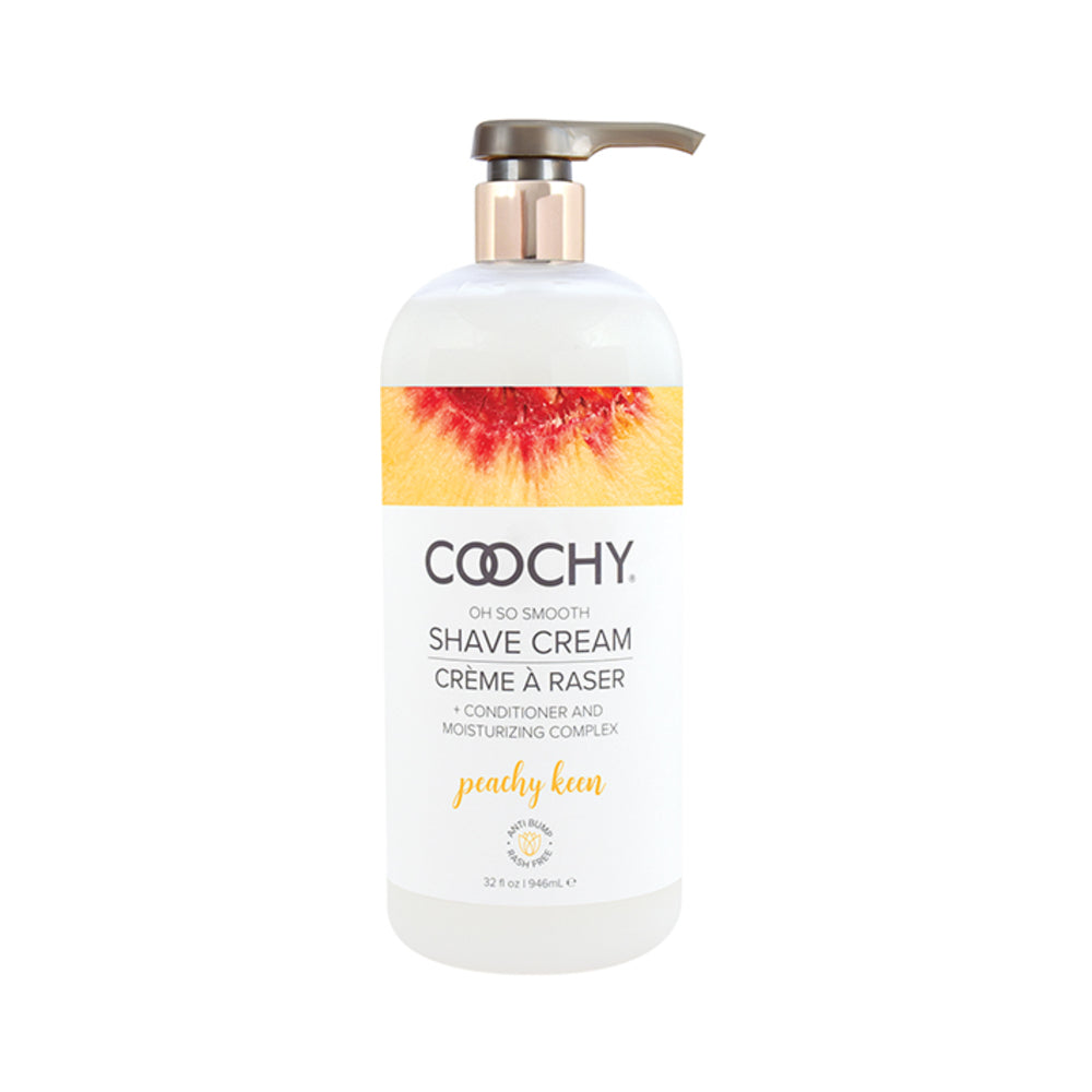 CNVNAL-74037_1_b2ec66ba-7c61-4533-8f77-be90a7461e94 Coochy Shave Cream Peachy Keen 32 fl.oz - Image 1