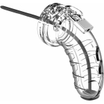Cage With Silicone Urethal Sounding 16 - Transparent