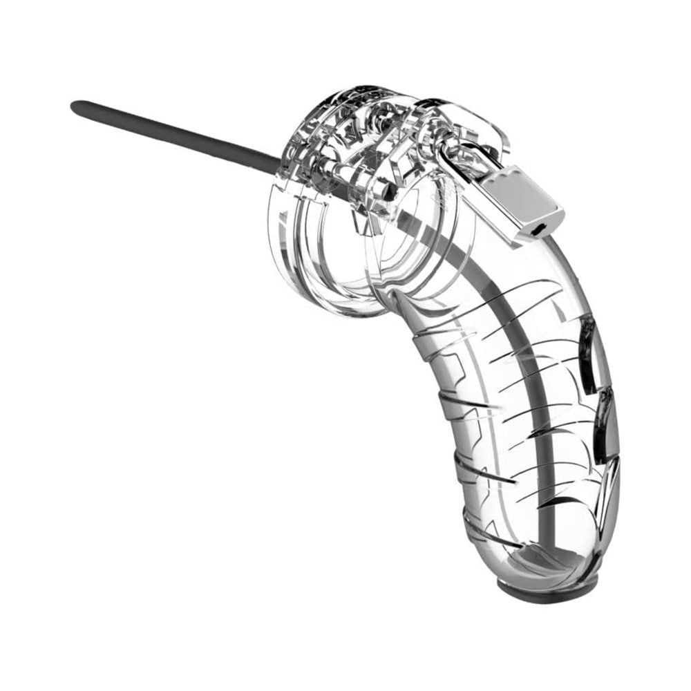 CNVNAL-74564_d0f5de0e39968649a6390dba561ab6d6 Cage With Silicone Urethal Sounding 16 - Transparent - Image 1