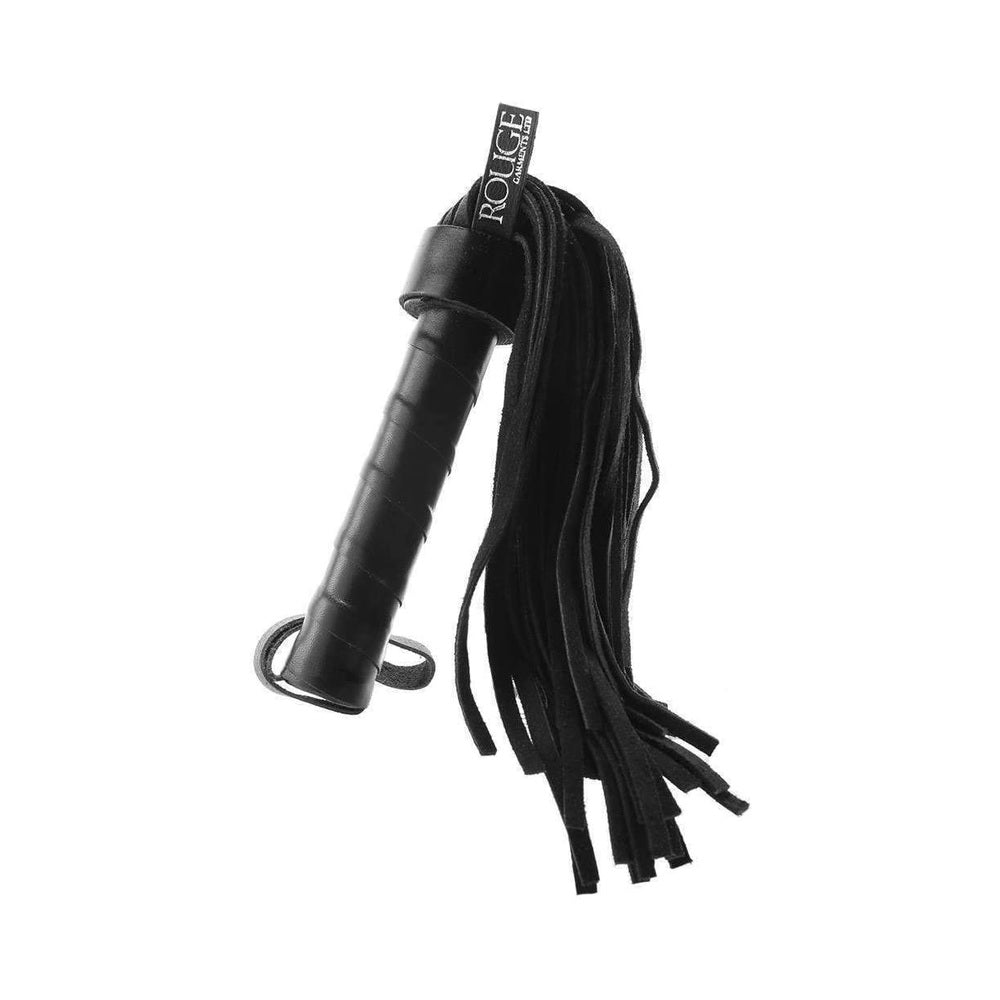 CNVNAL-74781_452063e1a9ebaa8b128eb964fd5c57ed Short Suede Flogger With Leather Handle - Black - Image 1