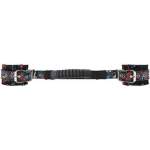 Ouch! Old School Tattoo Printed Cuffs W/ Strap Handle