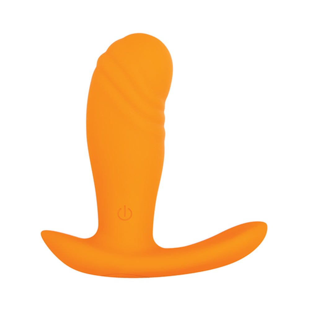 CNVNAL-76400_2_bc17f54d-1ad2-41fe-8540-da7aed3d3ca9 Evolved Creamsicle Rechargeable Silicone Orange - Image 1