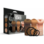 Happy Ending Mstr B8 Six Pack: Ass, Mouth, Pussy Stroker With 3 Rings