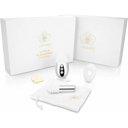 Le Wand Little Pleasures 6pc Collection-le Wand Bullet,point,pin,silicone Cover&ring, Storage Bag