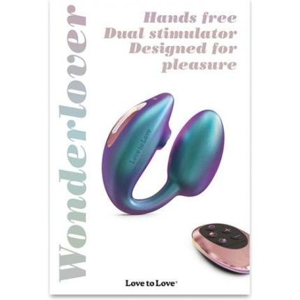 Love To Love Wonderlover W/remote Iridescent Turquoise