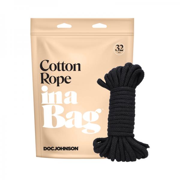 CNVNAL-8797264b77166b6b0b In A Bag Cotton Rope 32ft Black - Image 1