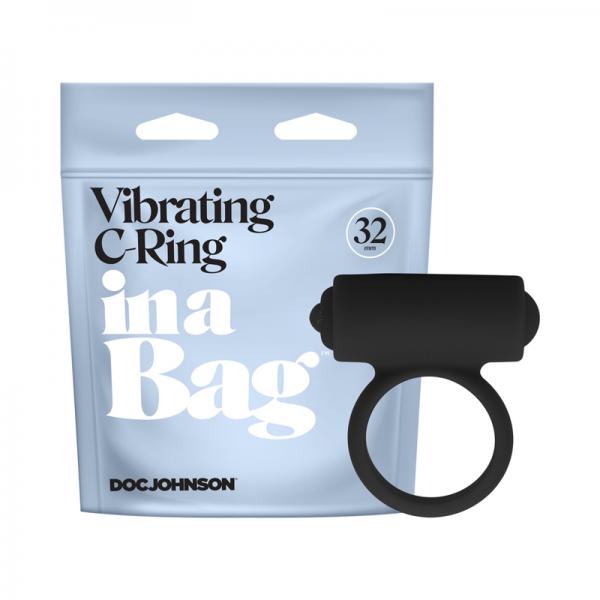 CNVNAL-8797864b7718d773a1 In A Bag Vibrating C-ring - Black - Image 1