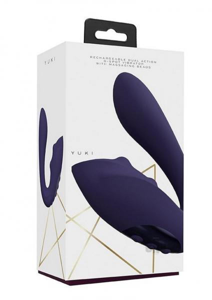 CNVNAL-88542_11704725594 Vive Yuki Rechargeable Triple Motor G-spot Finger Motion Vibrator And Flickering Tongue Stimulator P - Image 1