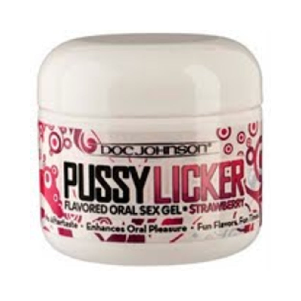 CNVNAL-8950_1_628b06f8-7bd9-4b62-adf8-a61e783edf20 Pussy Licker: Strawberry 2oz. Jar - Image 1