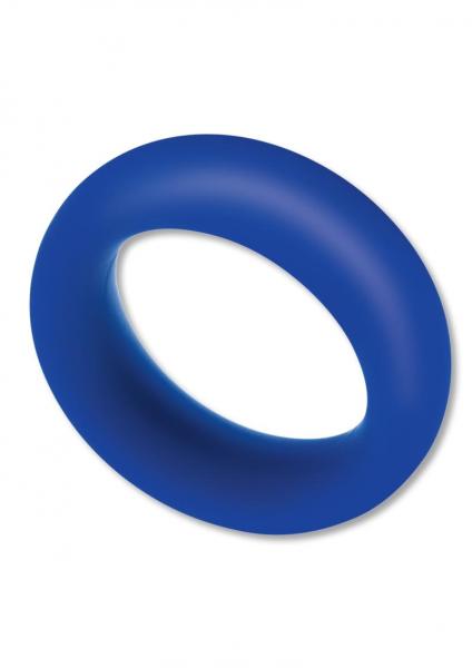 CNVXGN-ZO-60345f86b00aa30cd Zolo Extra Thick Silicone Cock Ring - Blue - Image 1