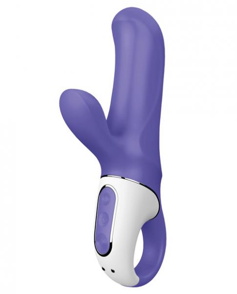EIS164645c1e0ec1012c8 Satisfyer Vibes Magic Bunny Blue Rabbit Vibrator - Image 1
