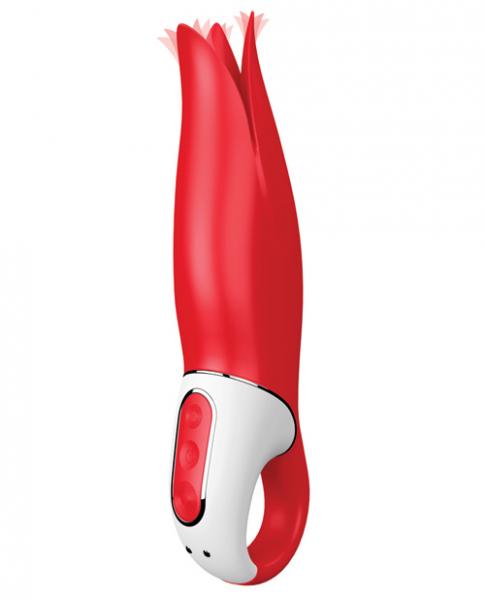 EIS164885c1e0ec171d64 Satisfyer Vibes Flower Power Red Vibrator - Image 1