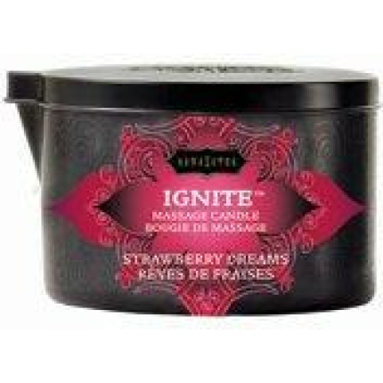 Kama Sutra Massage Candle Strawberry Dreams 6oz