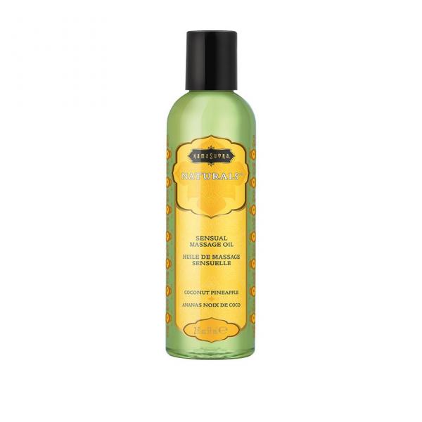 KS102805ff58dd26cf05 Naturals Massage Oil Coconut Pineapple 2oz - Image 1