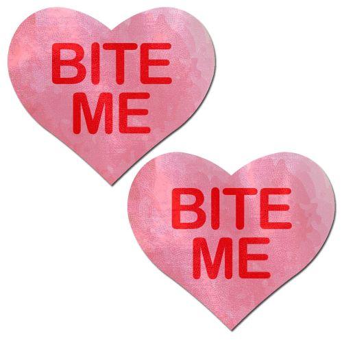 PASHRTBM55b87b5c9ba9a8 Pastease Bite Me Heart - Pink/red O/s - Image 1