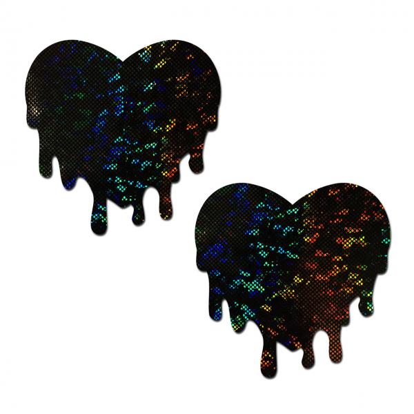 PASHRTMELTDISBK631c55c6b070b Pastease Melty Heart Disco Ball Black - Image 1