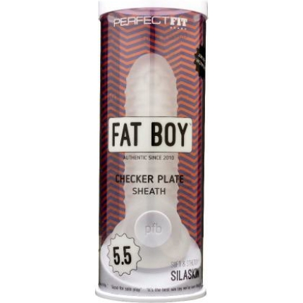 Perfect Fit Fat Boy Checker Box Sheath 5.5in Clear