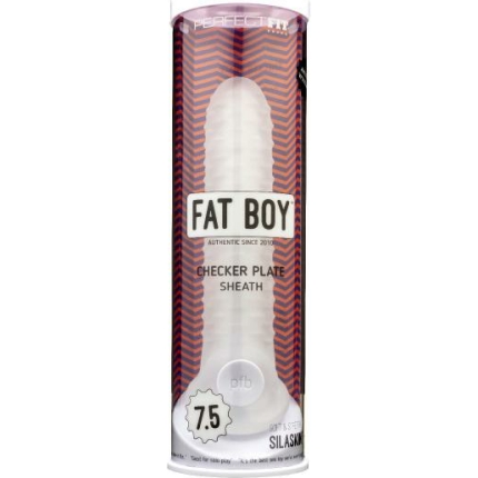 Perfect Fit Fat Boy Checker Box Sheath 7.5in Clear