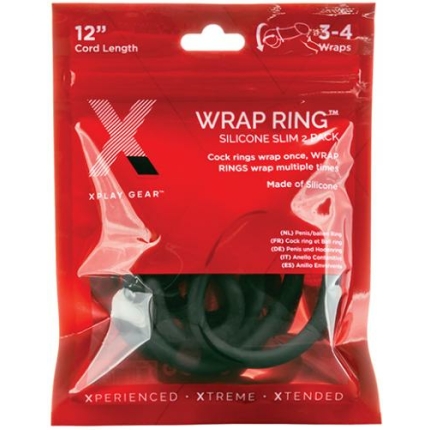 Xplay Silicone 12 Slim Wrap Ring "